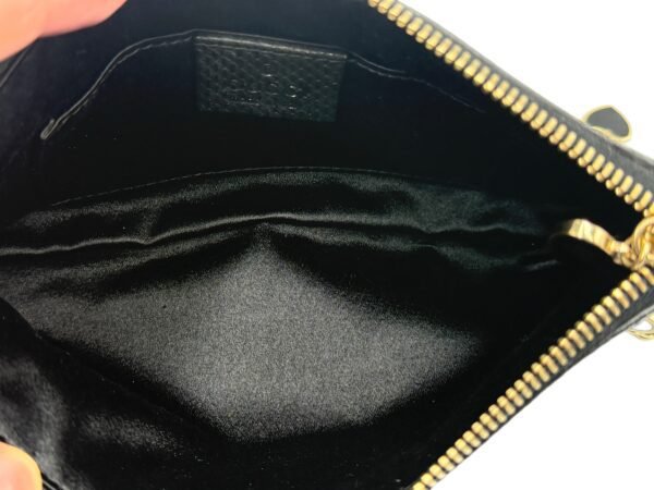 Satin Baguette Pochette Chain Bag