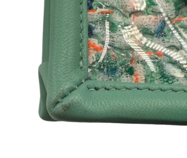 Tweed Clutch Bag w Chain