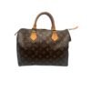 Louis Vuitton Speedy 30 in Classic Monogram Top Handle Bag with Padlock