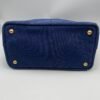 Prada Logo Canvas Tote Bag Blue