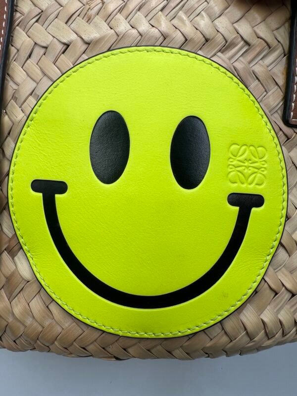 Smiley Basket Bag