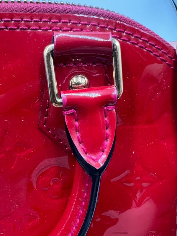 Louis Vuitton Patent Leather Alma BB Bag