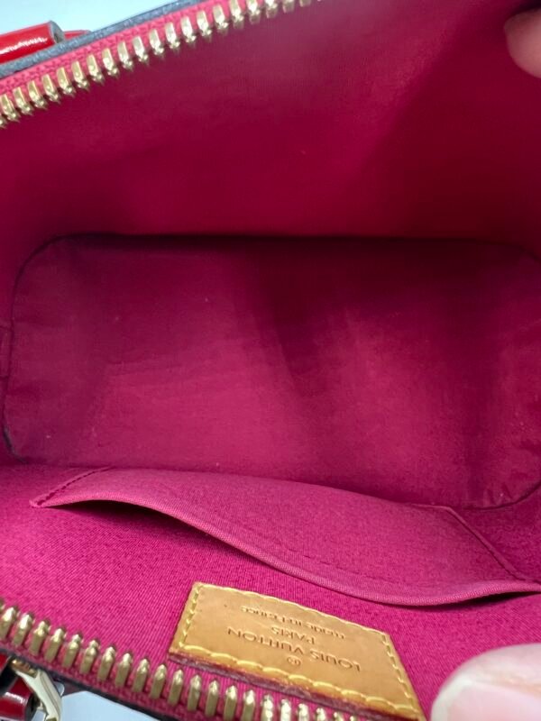 Louis Vuitton Patent Leather Alma BB Bag