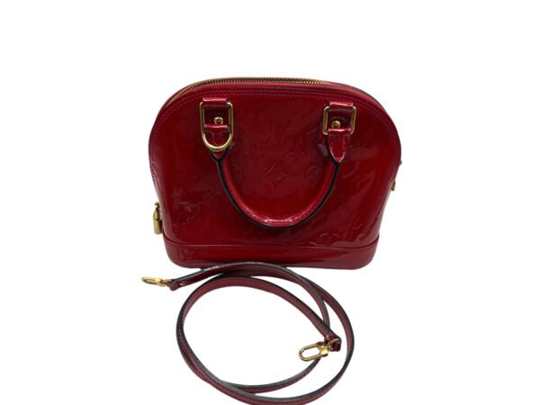 Louis Vuitton Patent Leather Alma BB Bag