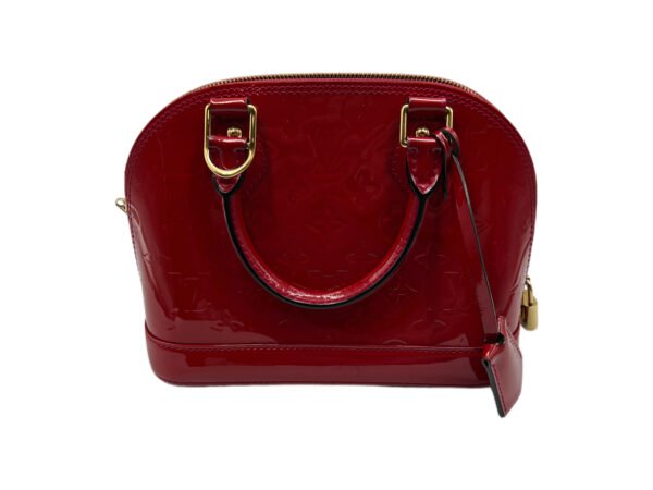 Louis Vuitton Patent Leather Alma BB Bag