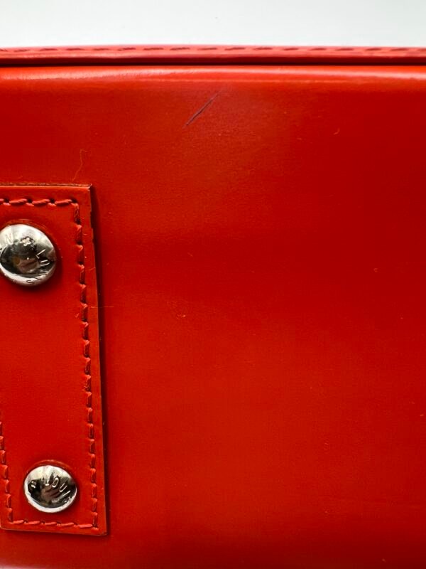 Orange Epi Leather Alma BB Bag