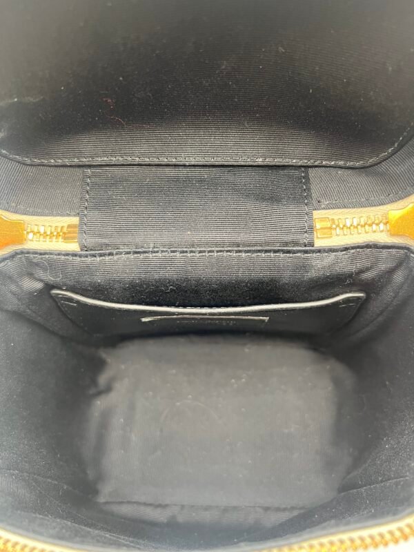 Quilted Vanity Top Handle Bag