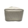Quilted Vanity Top Handle Bag